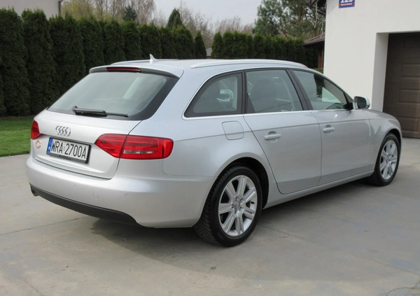 Audi A4 cena 30900 przebieg: 299000, rok produkcji 2010 z Bobowa małe 254
